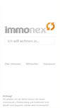 Mobile Screenshot of immonex.de